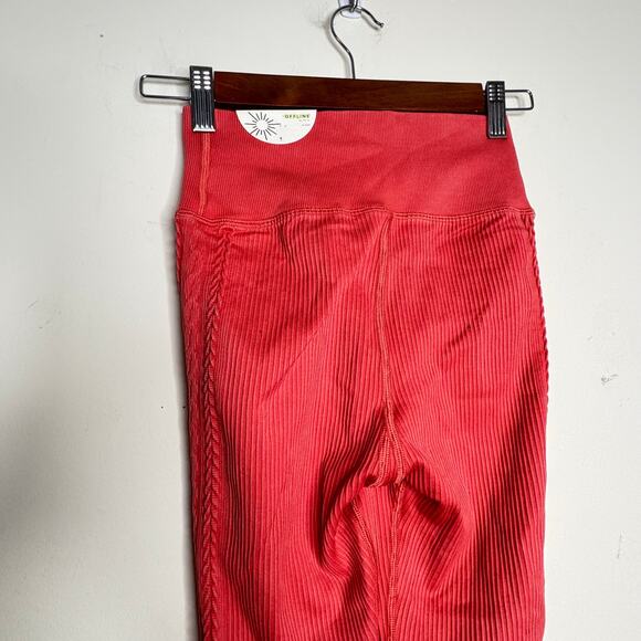 OFFLINE by Aerie Seamless Cable High Waisted Legging - Starburst NWT Size Medium - Picture 7 of 10